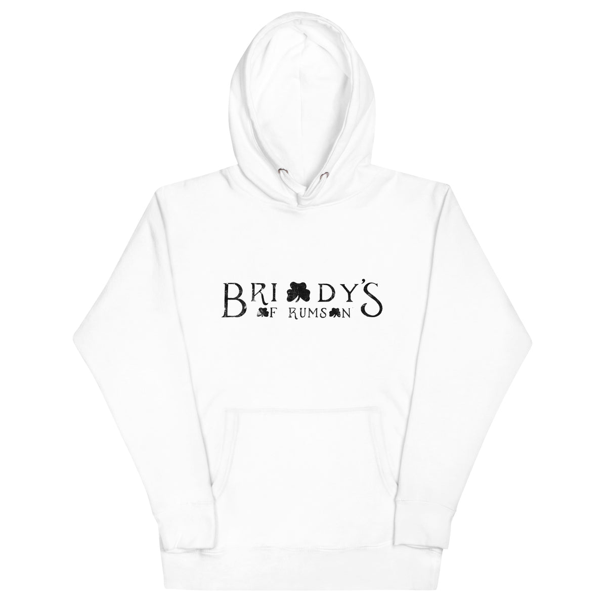 Briody's - RUMSON - Unisex Hoodie White