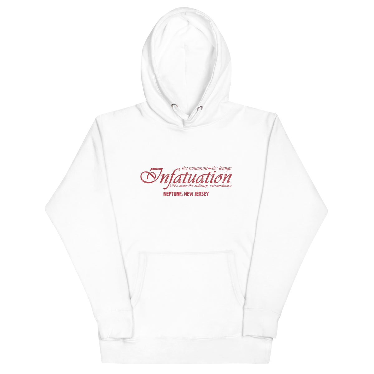 Infatuation - NEPTUNE - Unisex Hoodie White