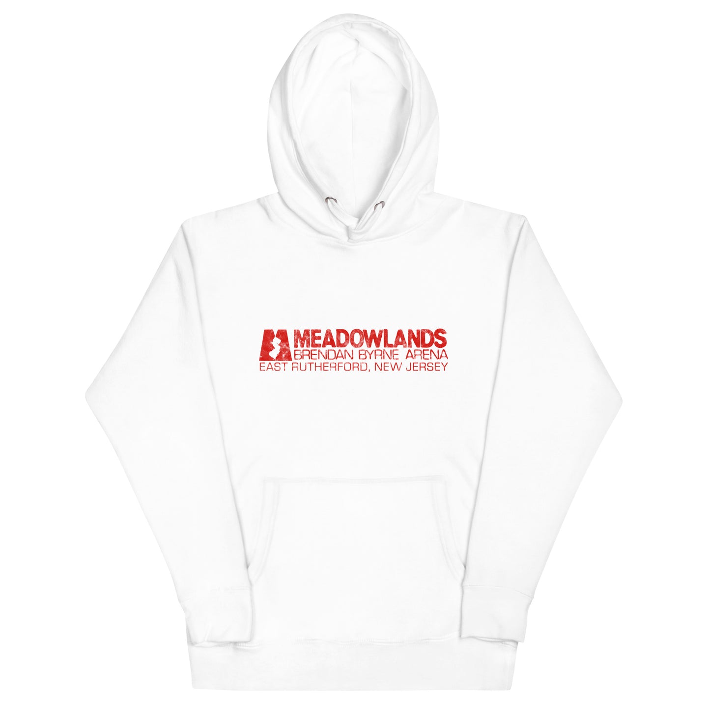 Brendan Byrne Arena - MEADOWLANDS / EAST RUTHERFORD - Unisex Hoodie White
