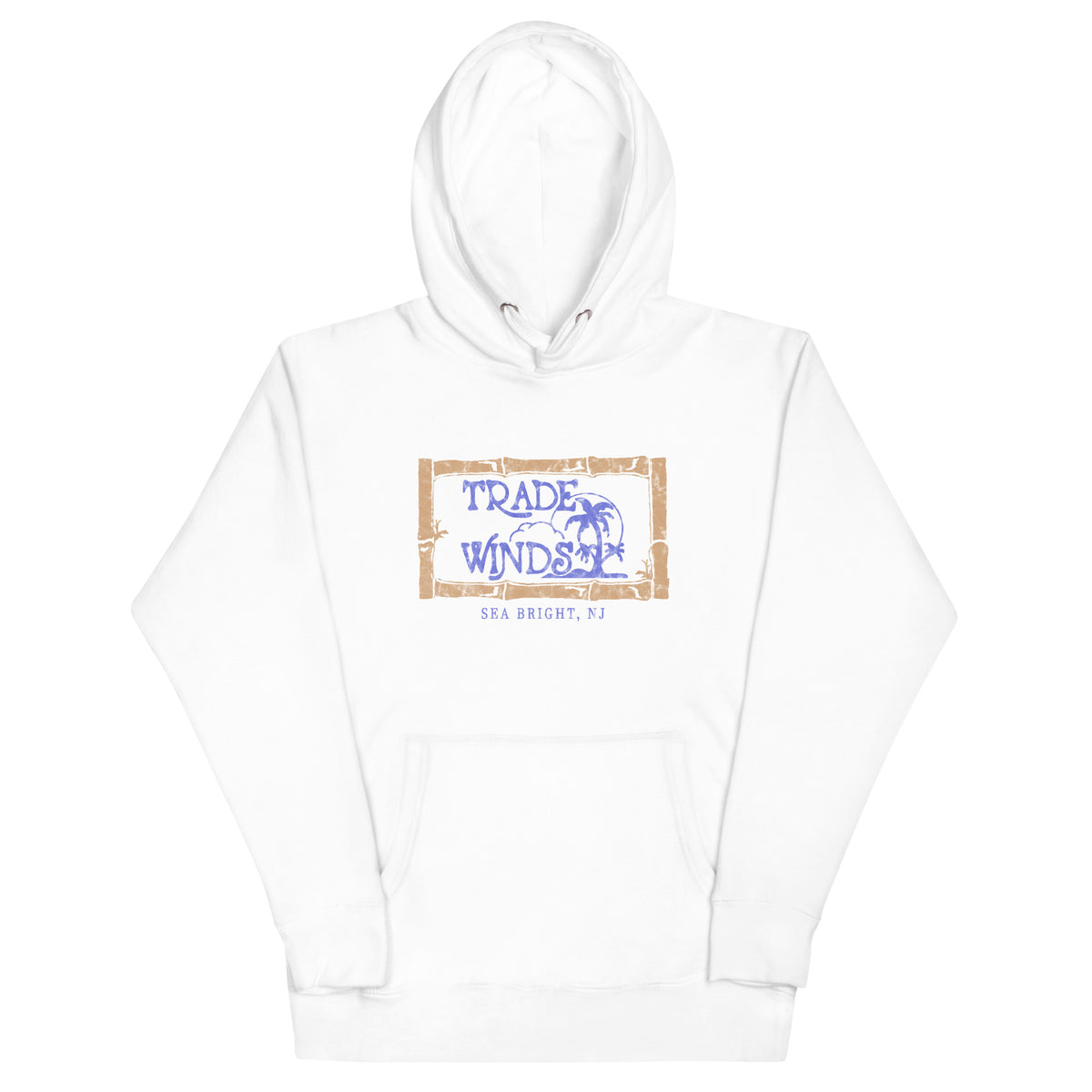 Tradewinds Nightclub - SEA BRIGHT - Unisex Hoodie White