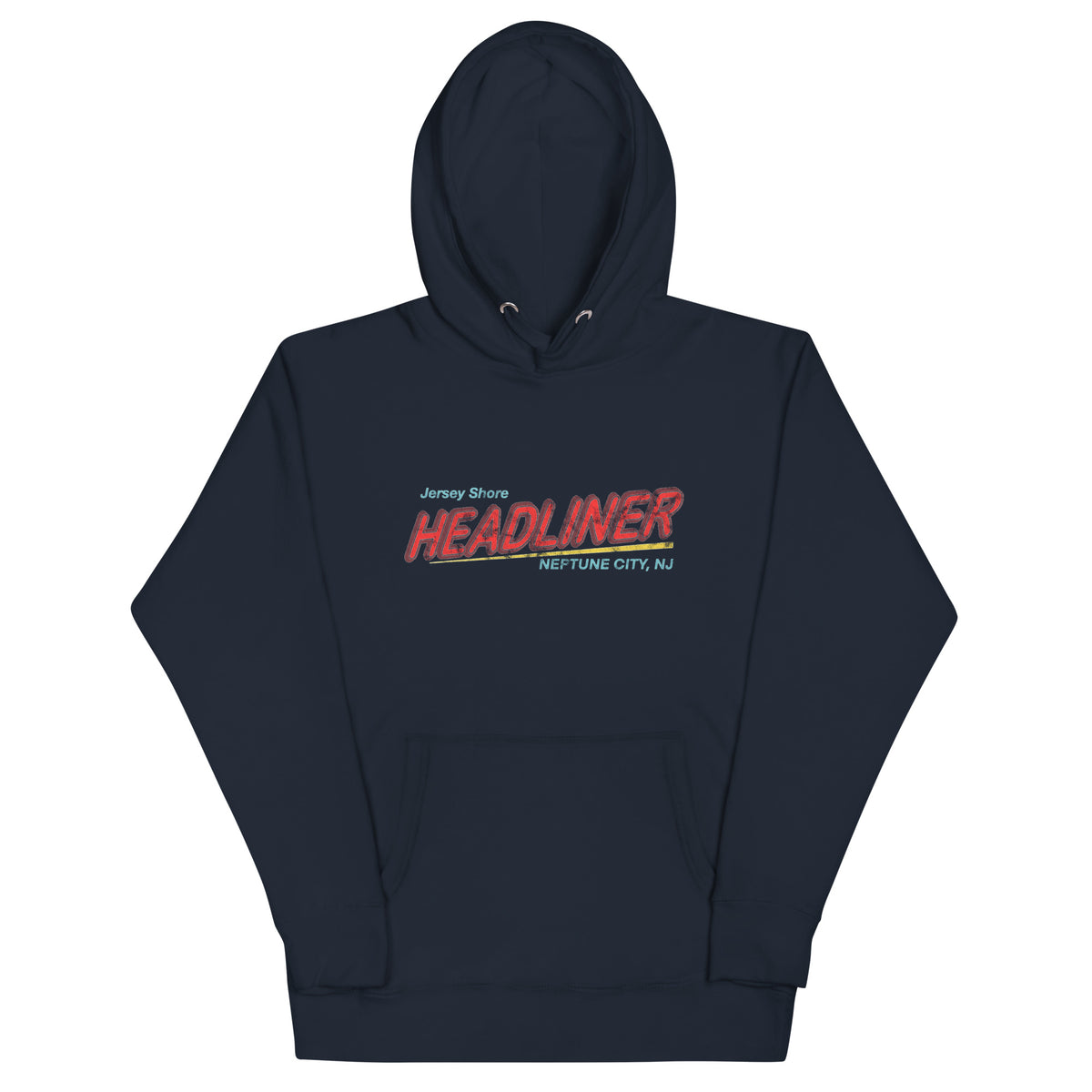 Headliner - NEPTUNE CITY - Unisex Hoodie Navy Blazer