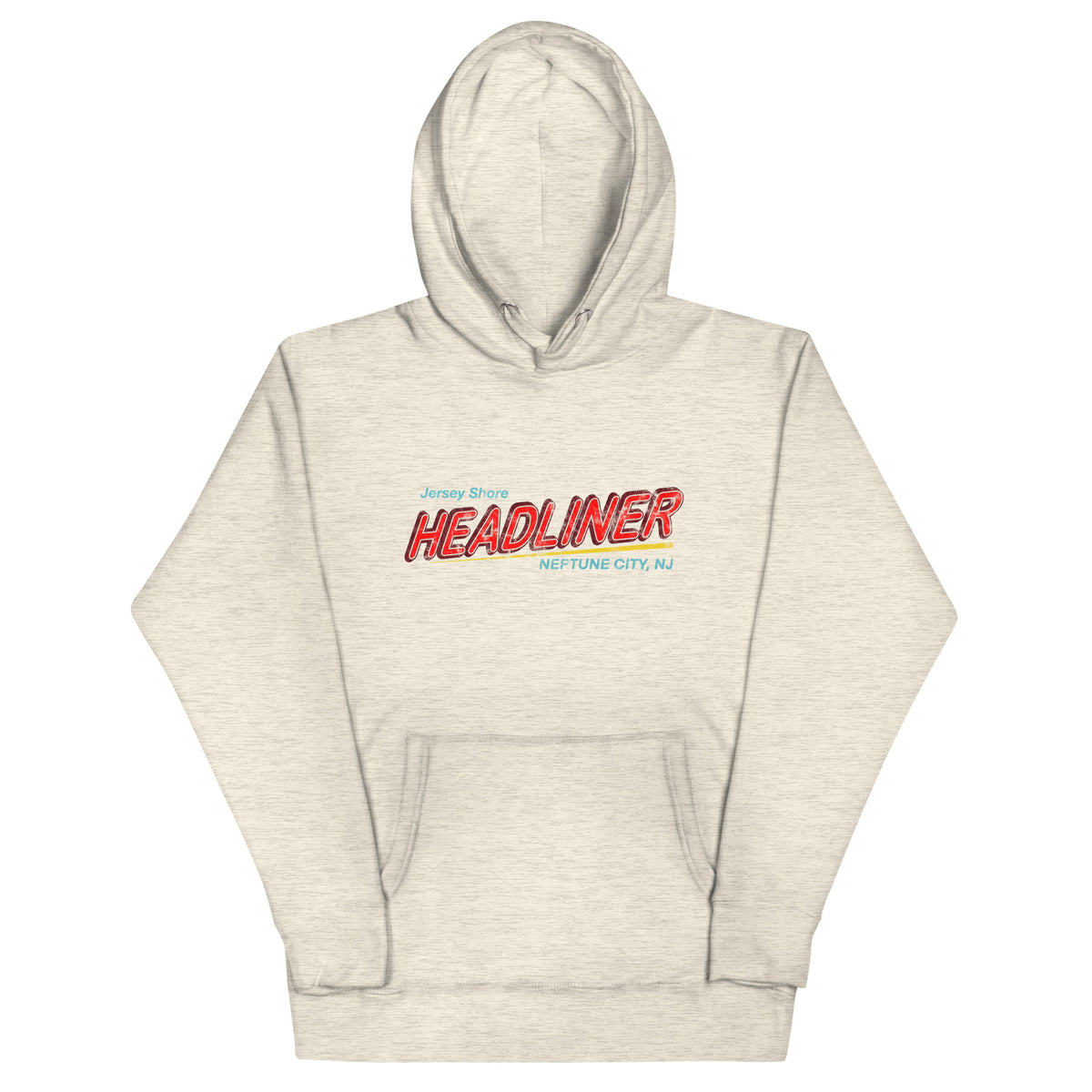 Headliner - NEPTUNE CITY - Unisex Hoodie Oatmeal Heather
