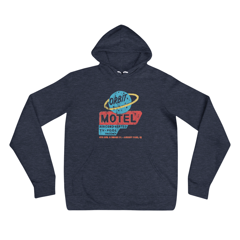 Orbit Motel - ASBURY PARK - Unisex hoodie Heather Navy