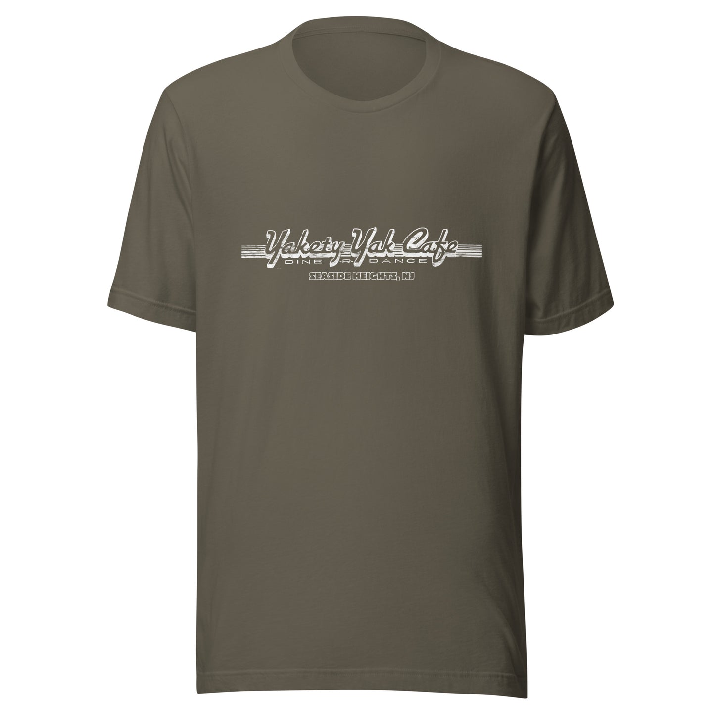 Yakety Yak Cafe - SEASIDE HEIGHTS - Unisex t-shirt Army