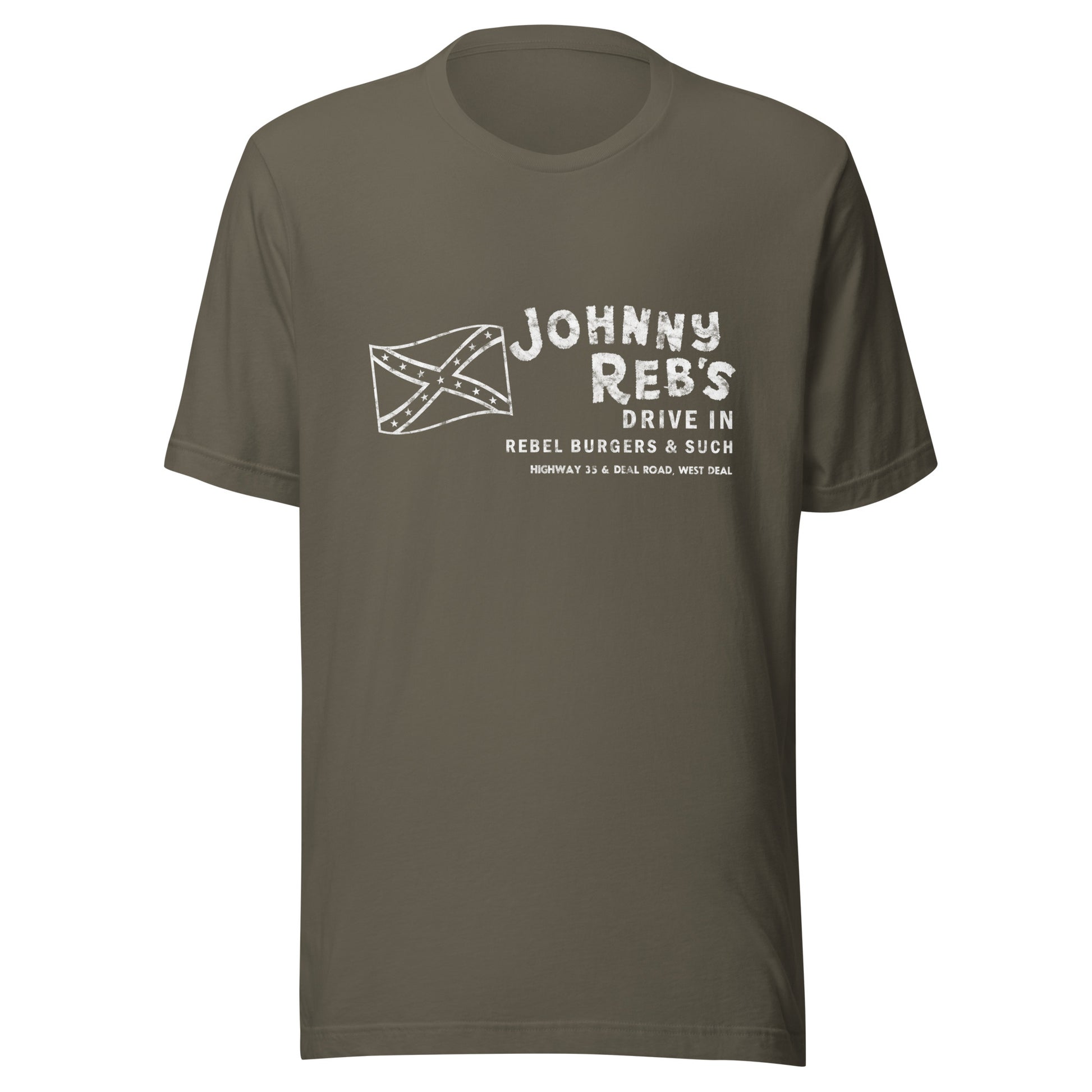 Johnny Reb's - OCEAN - Unisex t-shirt Army