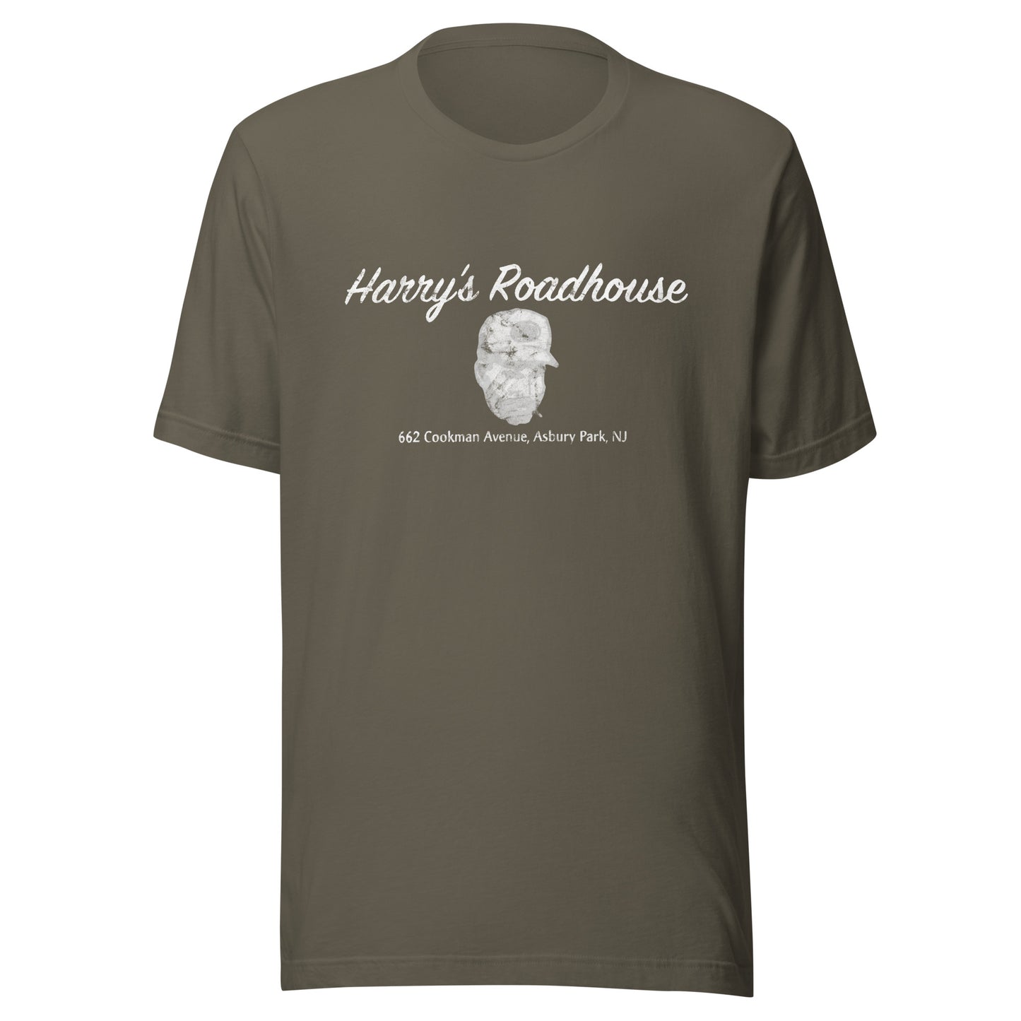Harry's Roadhouse - ASBURY PARK - Unisex t-shirt Army