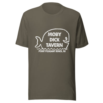 MOBY DICK TAVERN - POINT PLEASANT BEACH - Unisex t-shirt Army