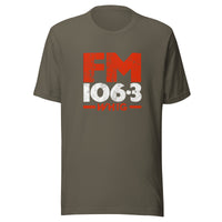 FM106.3 WHTG - NEW JERSEY - Unisex t-shirt