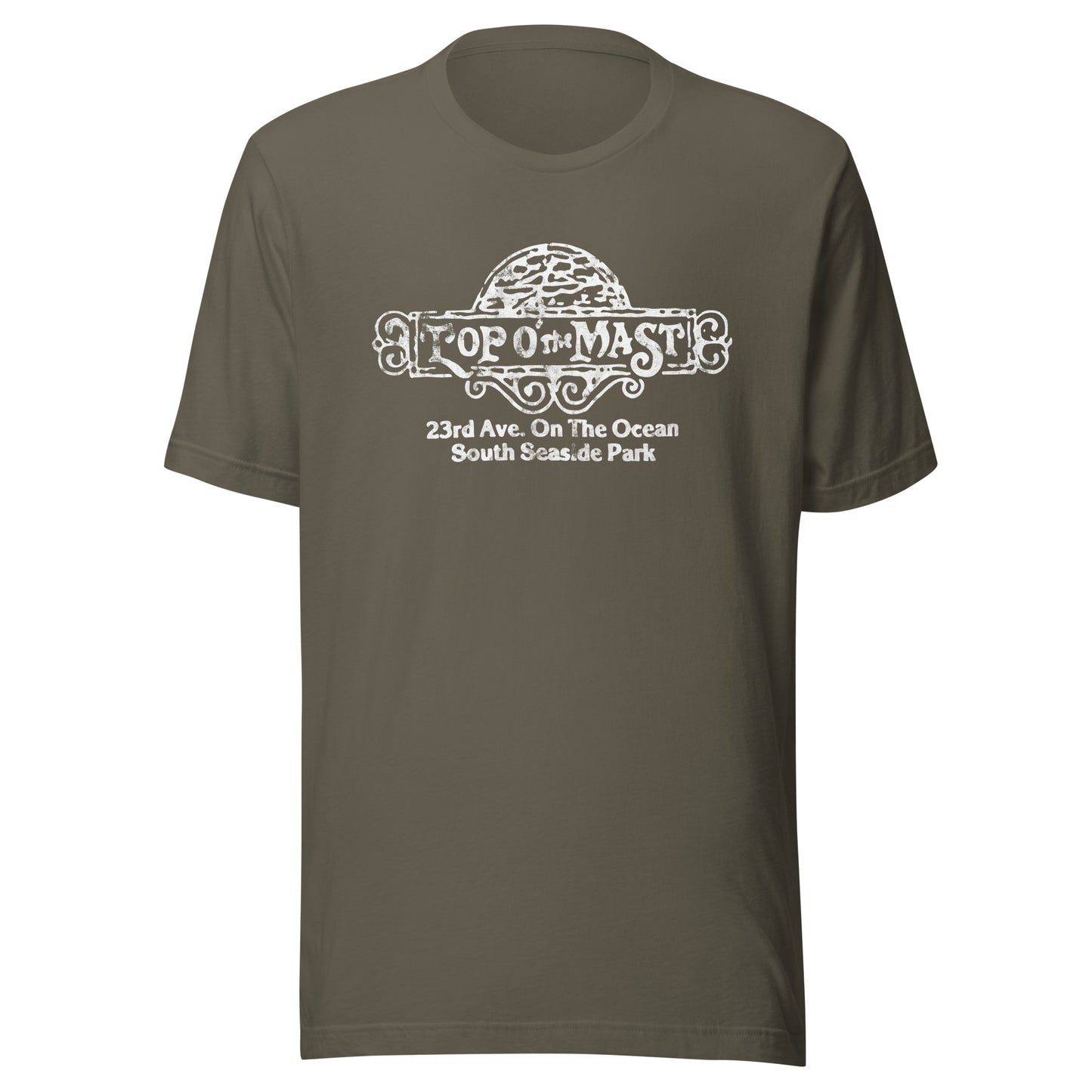 Top O' The Mast - SEASIDE PARK - Unisex t-shirt Army