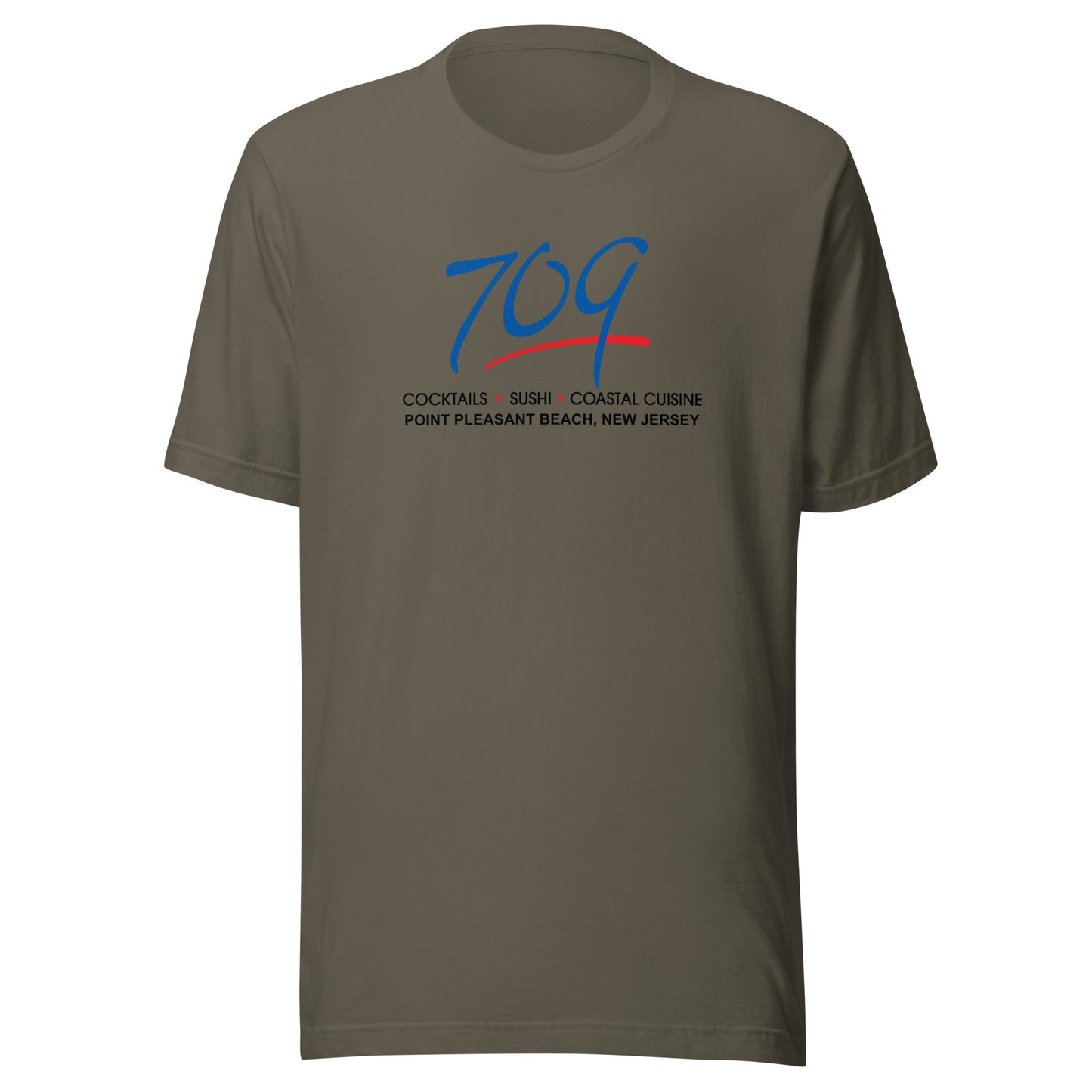 709 - POINT PLEASANT BEACH - Unisex t-shirt Army