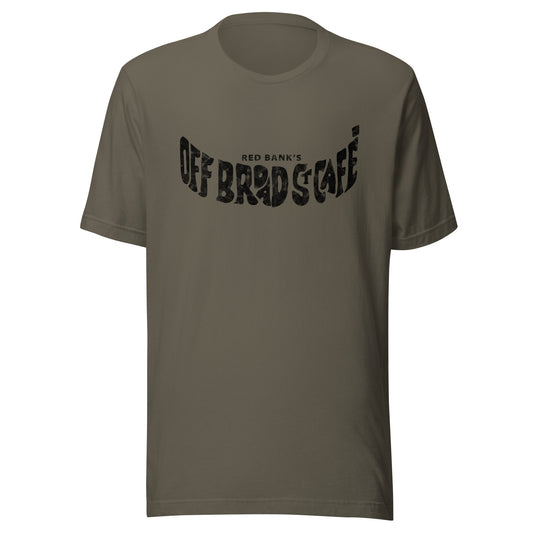 Off Broad St. Cafe - RED BANK - Unisex t-shirt Army