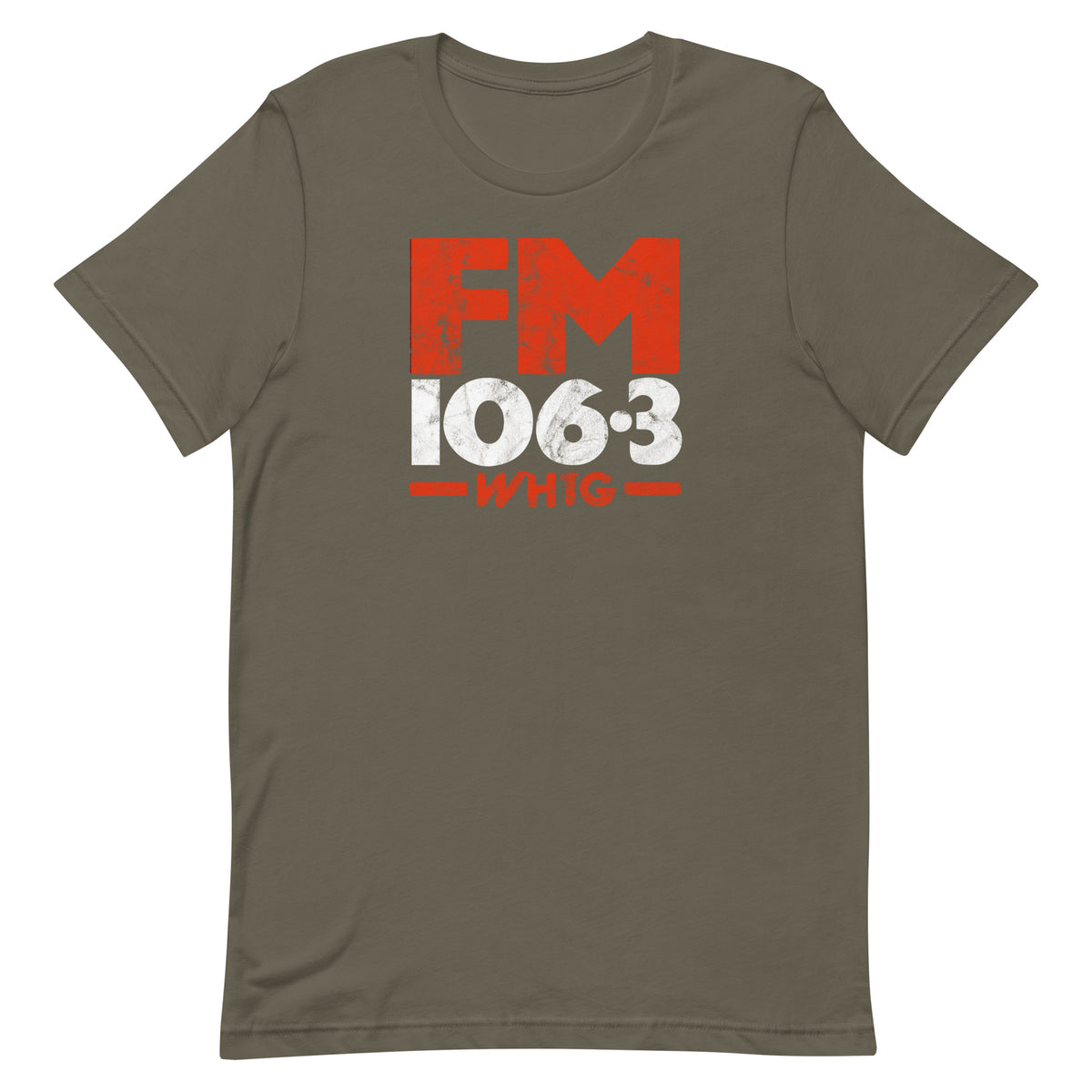 FM106.3 WHTG - NEW JERSEY - Unisex t-shirt