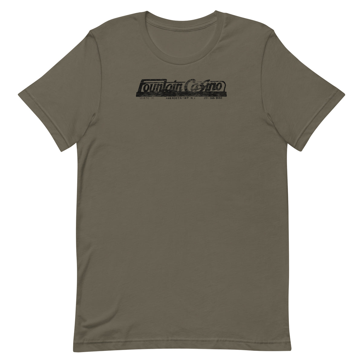 Fountain Casino - ABERDEEN - Unisex t-shirt Army
