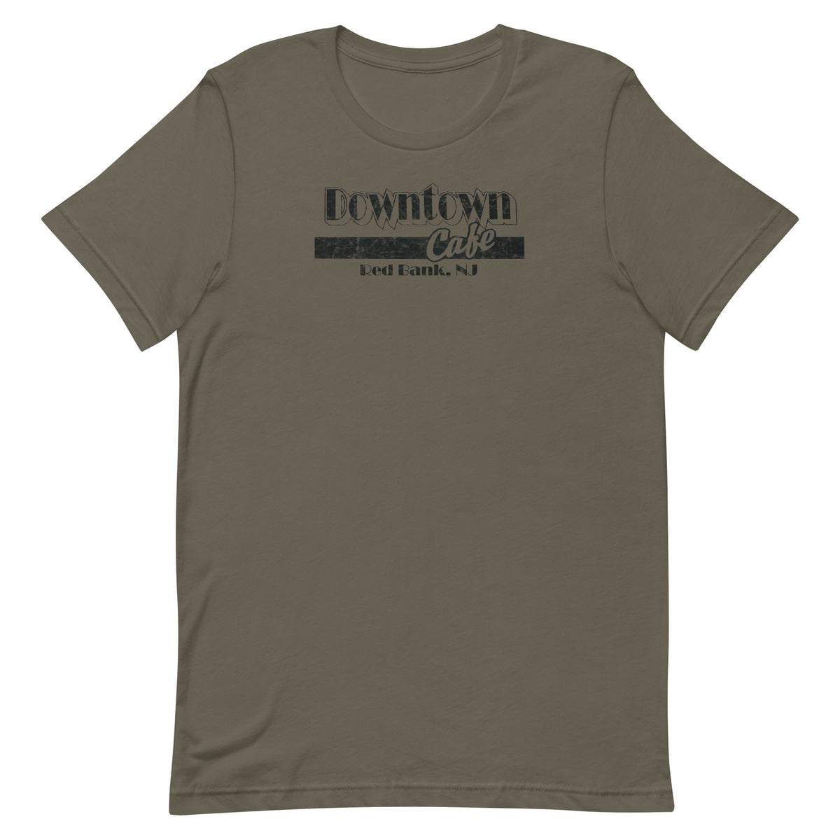 Downtown Cafe - RED BANK - Unisex t-shirt
