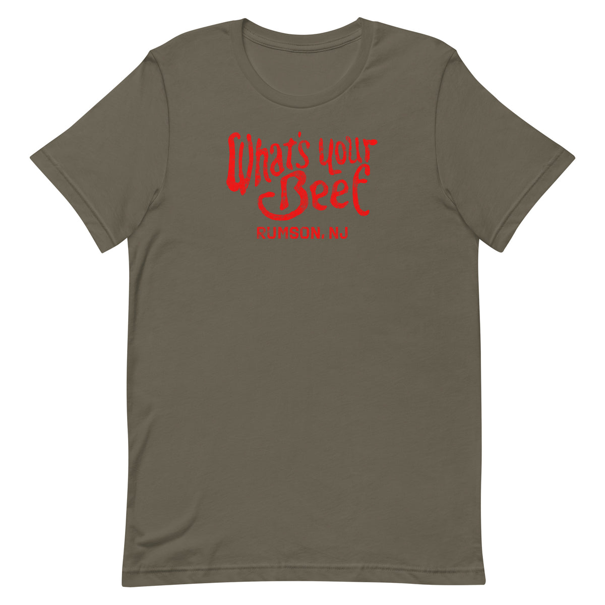 What's Your Beef  - RUMSON - Unisex t-shirt