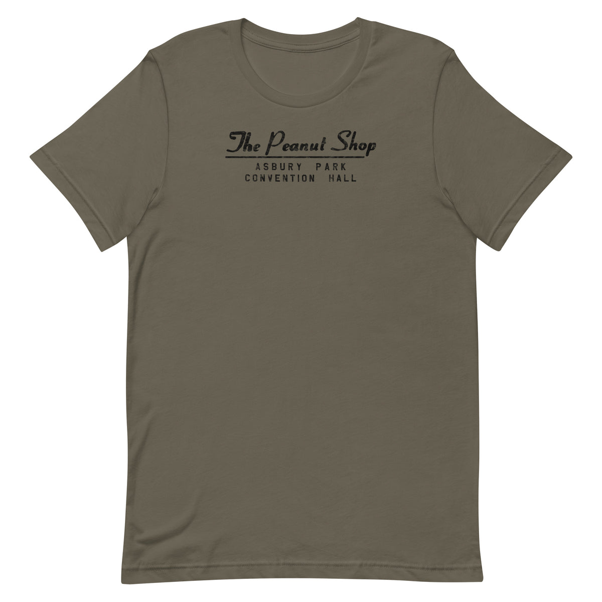 The Peanut Shop - ASBURY PARK - Unisex t-shirt Army
