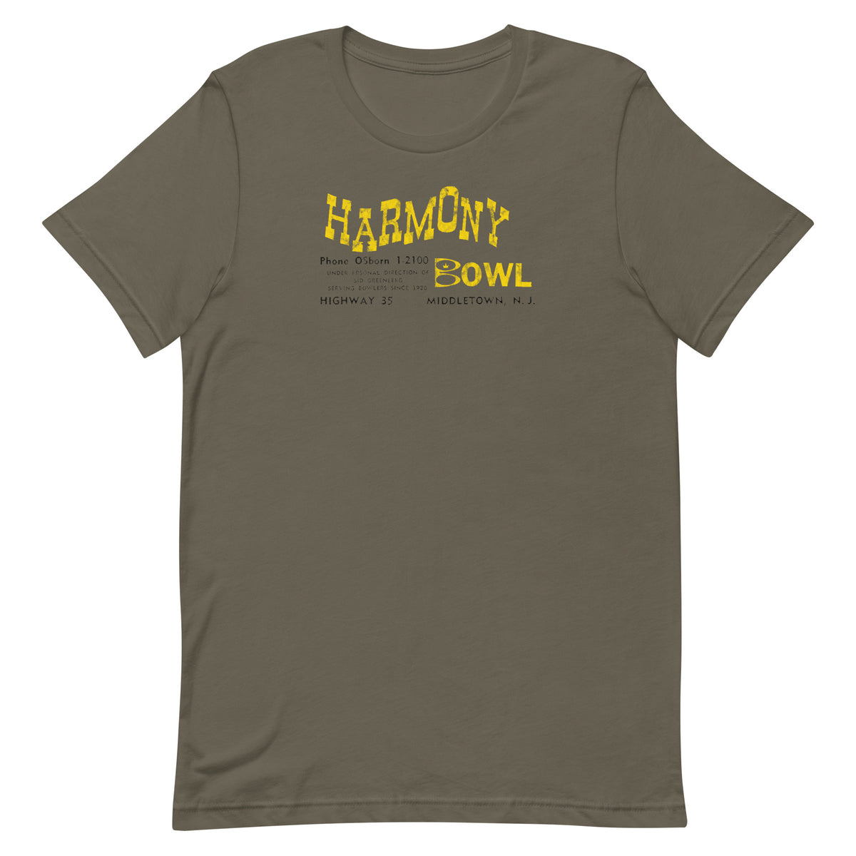 Harmony Bowl - MIDDLETOWN - Unisex t-shirt