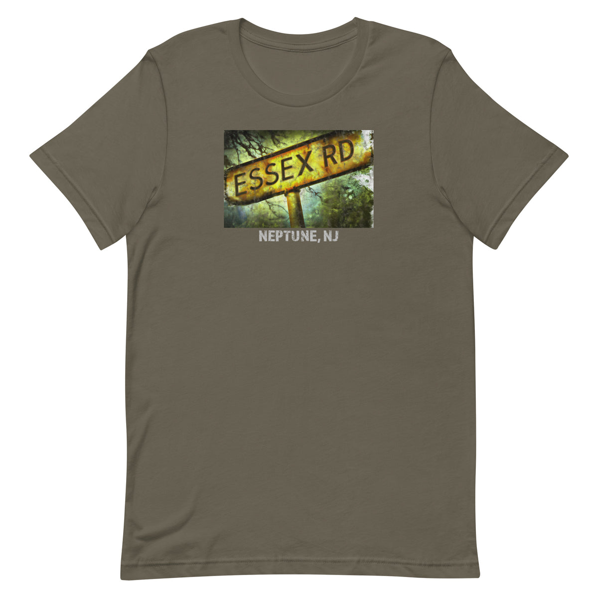 Essex Rd. - NEPTUNE - Unisex t-shirt Army