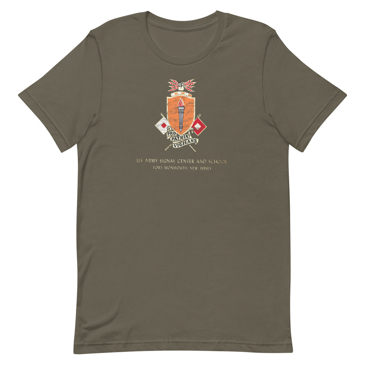 Fort Monmouth U.S. Army Signal Center and School - EATONTOWN - Unisex t-shirt