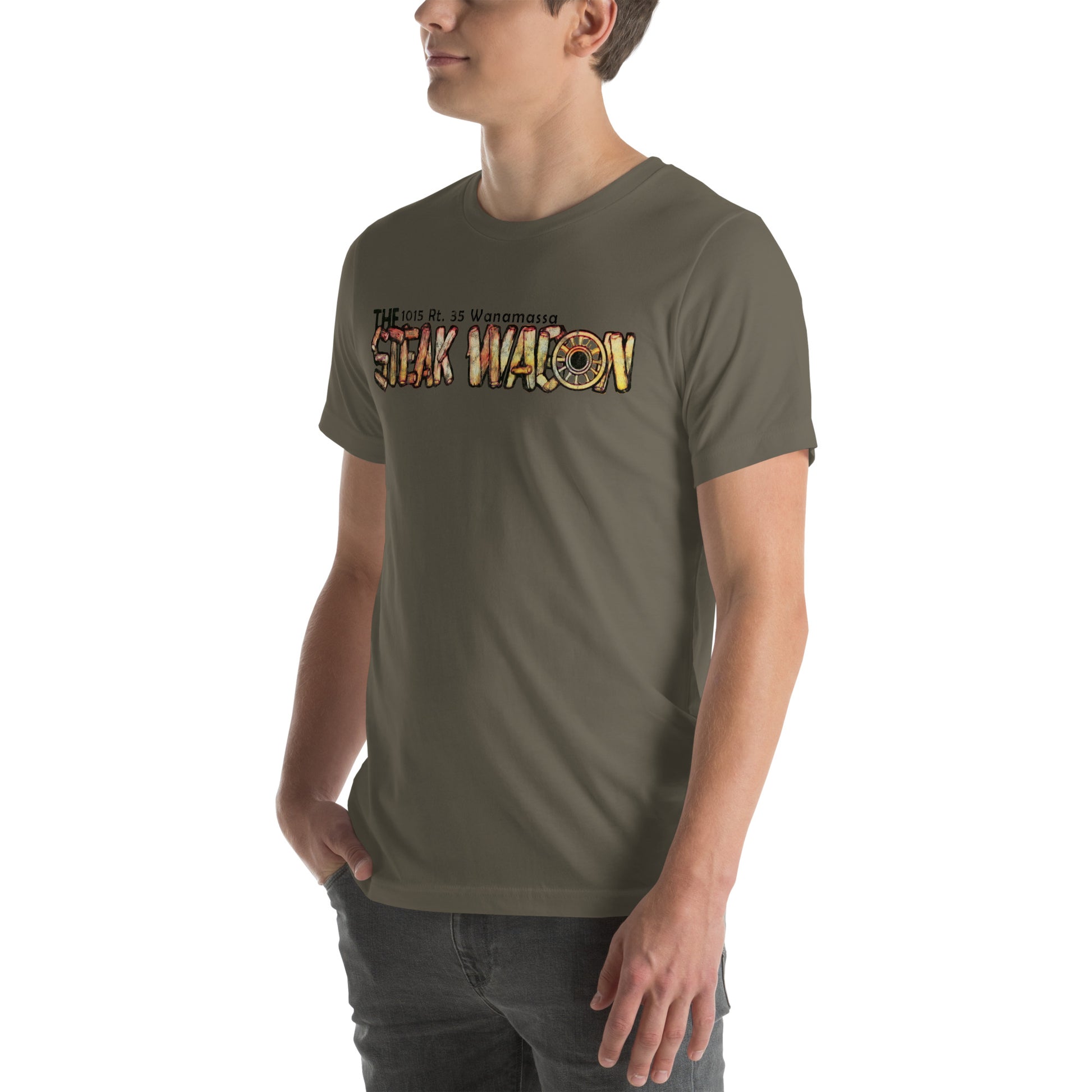 The Steak Wagon - WANAMASSA - Unisex t-shirt