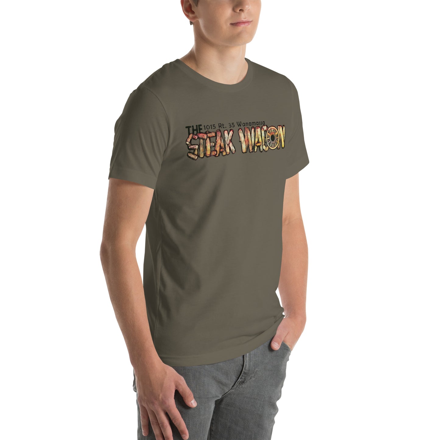 The Steak Wagon - WANAMASSA - Unisex t-shirt