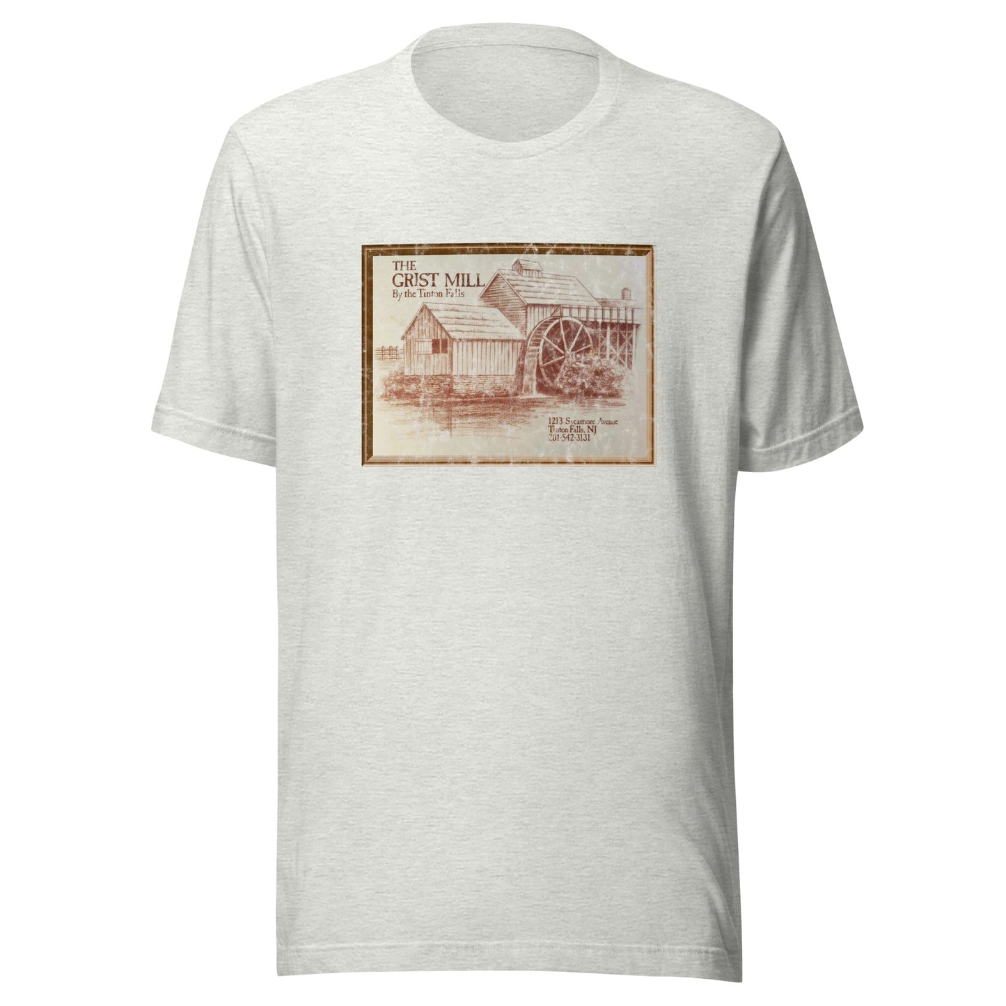 The Grist Mill - TINTON FALLS - Unisex t-shirt Ash
