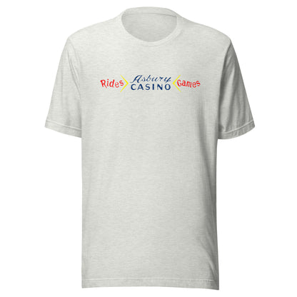 Asbury Casino - ASBURY PARK - Unisex t-shirt Ash