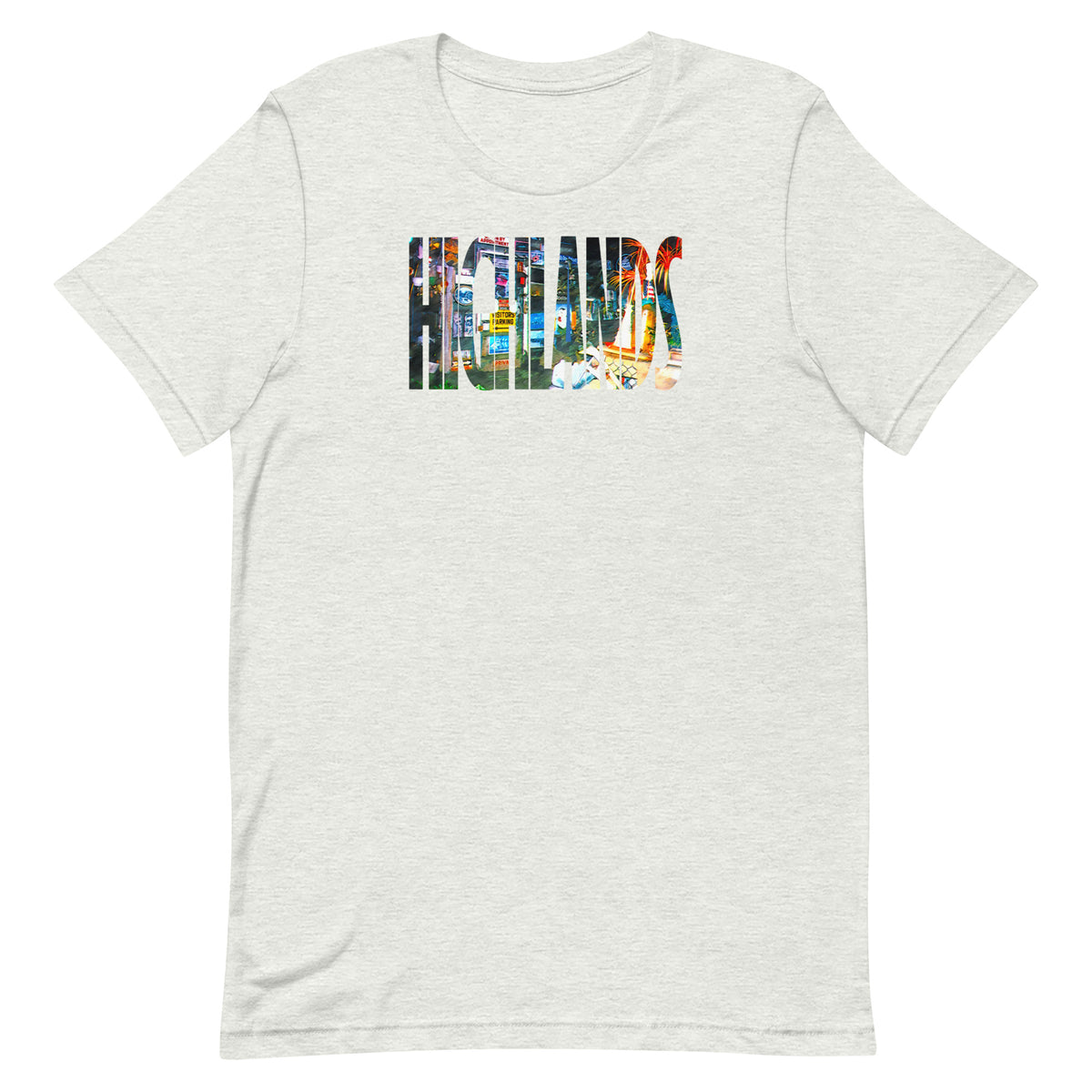 Bud's Grave / HIGHLANDS - HIGHLANDS - Unisex t-shirt Ash