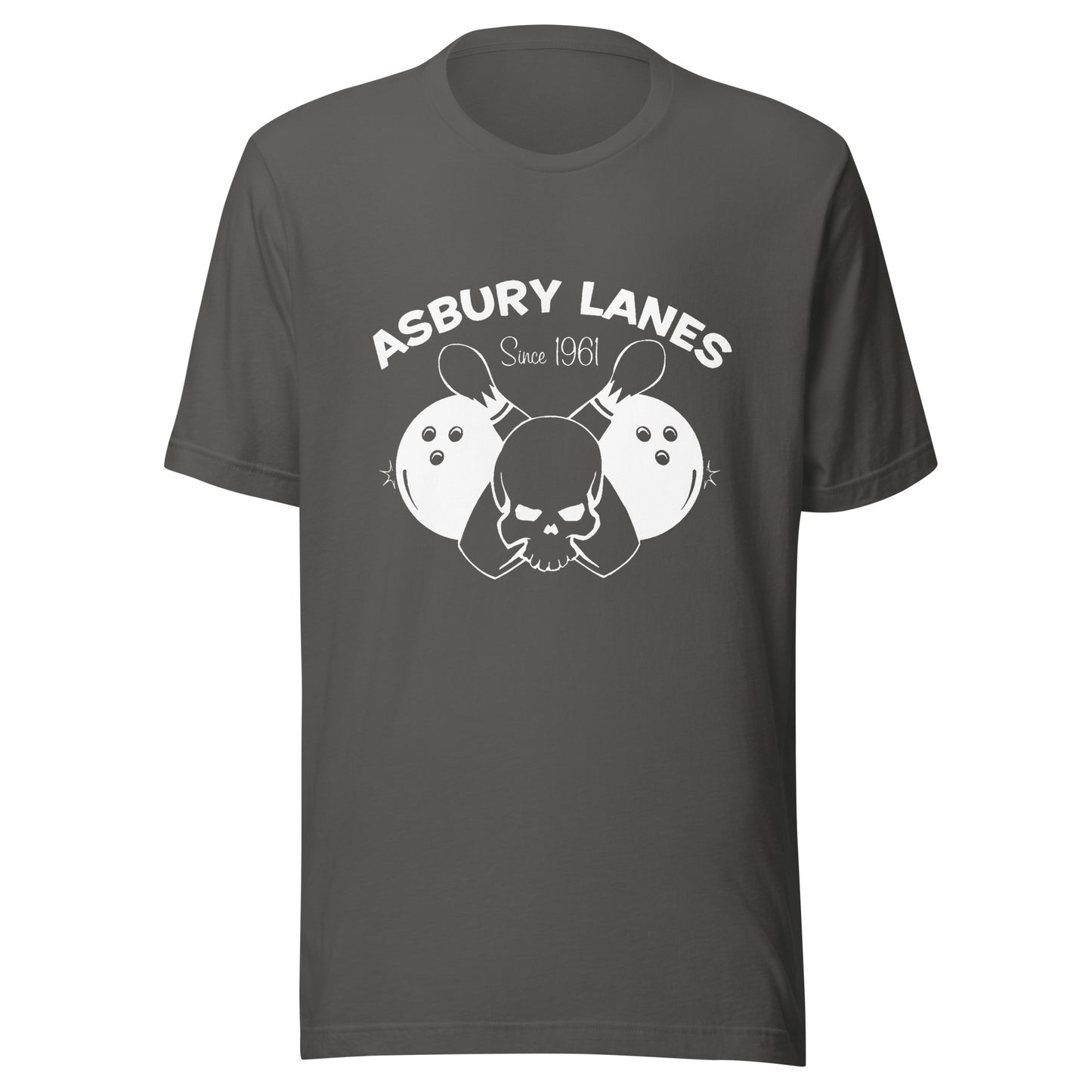 "Original" Asbury Lanes (White Logo) - ASBURY PARK - Unisex t-shirt Asphalt