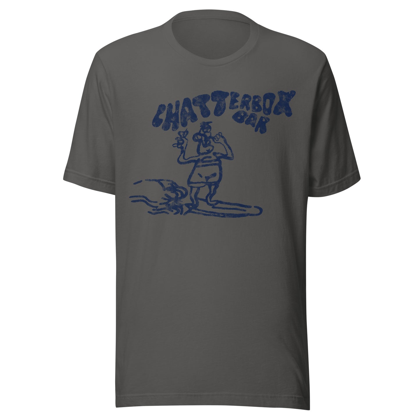 The Original Chatterbox Bar - SEASIDE HEIGHTS - Unisex t-shirt Asphalt