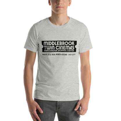 Middlebrook Twin Cinema - OCEAN - Unisex t-shirt Athletic Heather