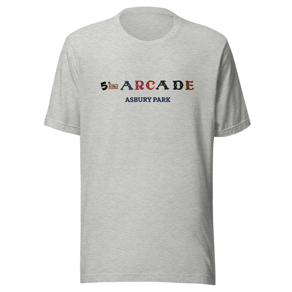 5th Avenue Arcade - ASBURY PARK - Camiseta unisex