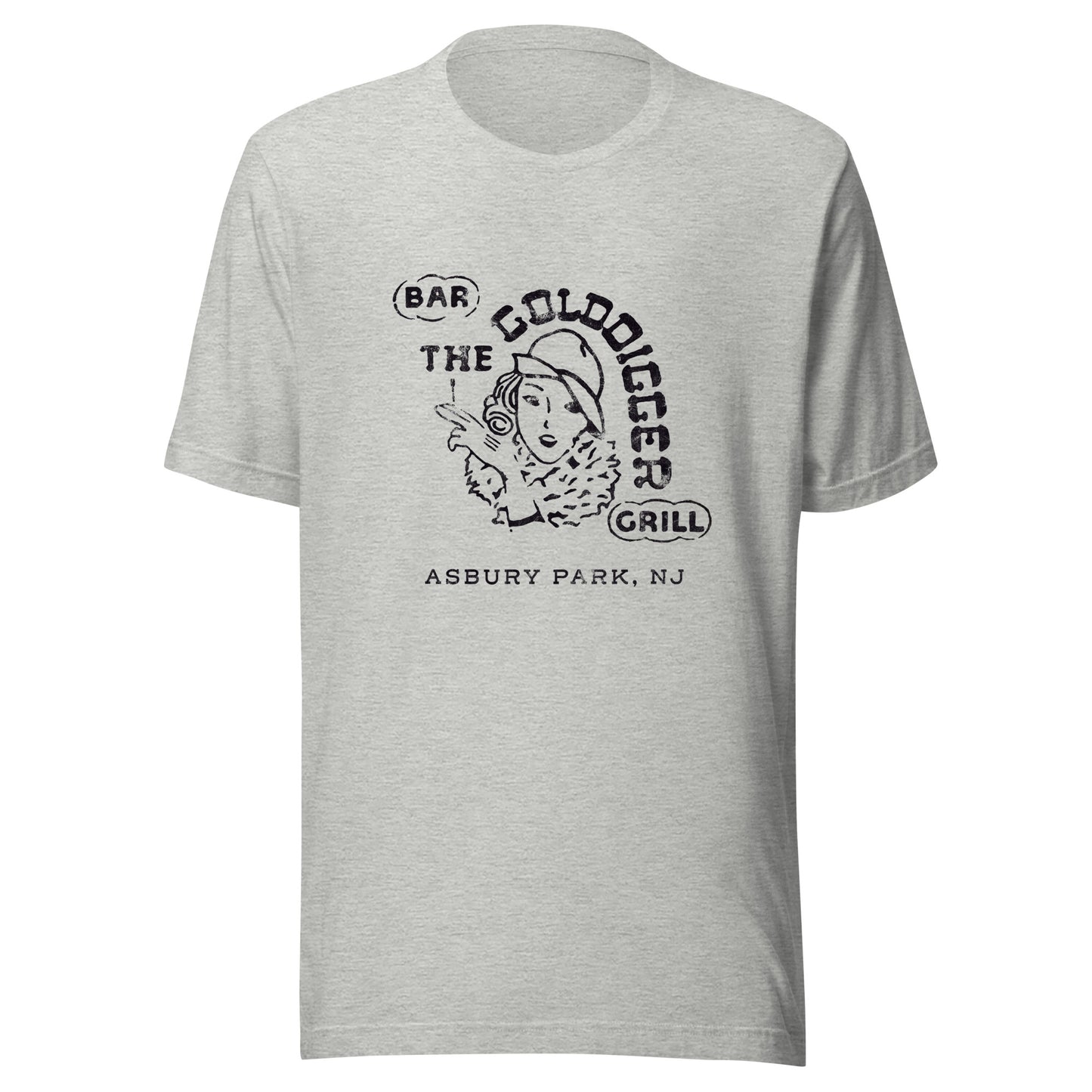 The Golddigger Grill - ASBURY PARK - Unisex t-shirt Athletic Heather