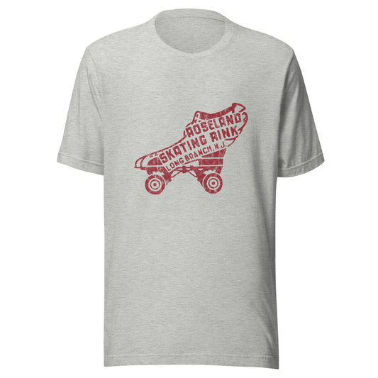 Roseland Skating Rink - LONG BRANCH - Unisex t-shirt Athletic Heather