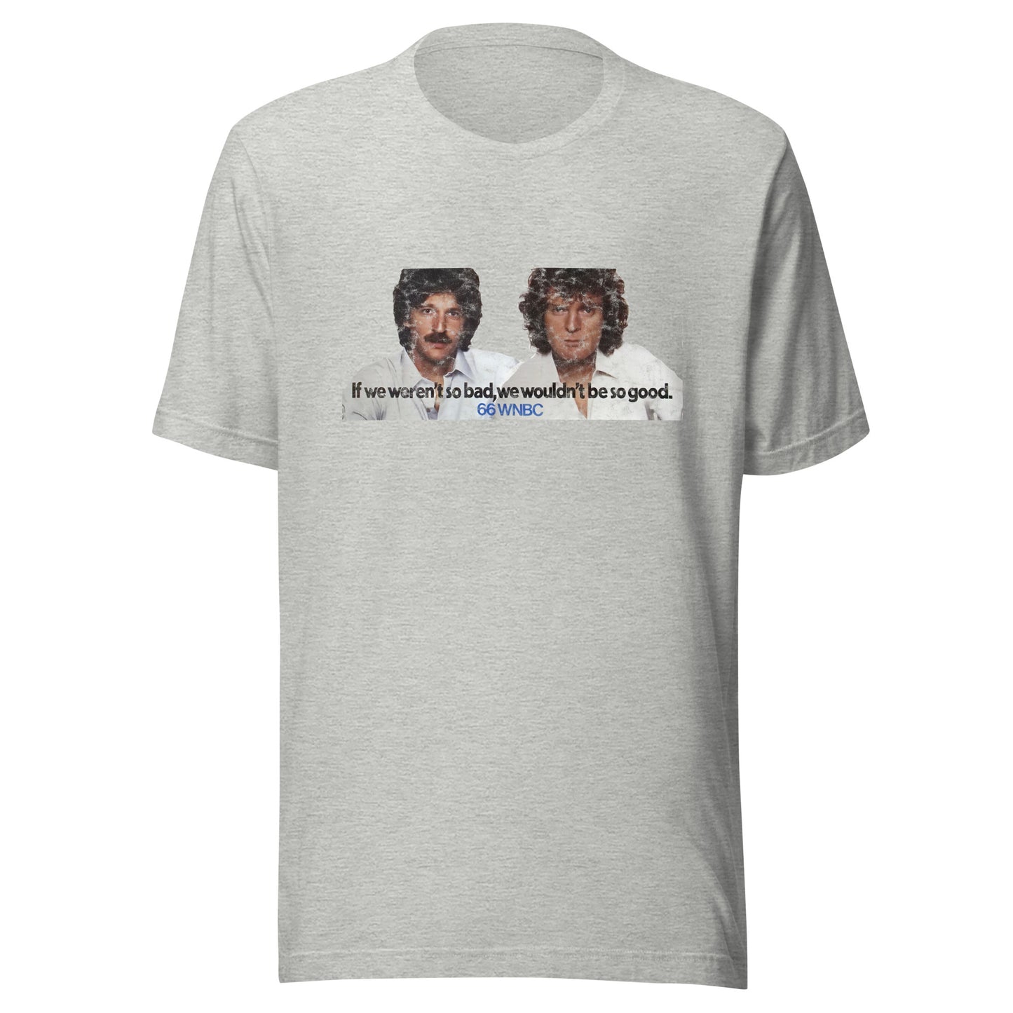 Howard & Imus - HOWARD STERN / WNBC - Unisex t-shirt Athletic Heather