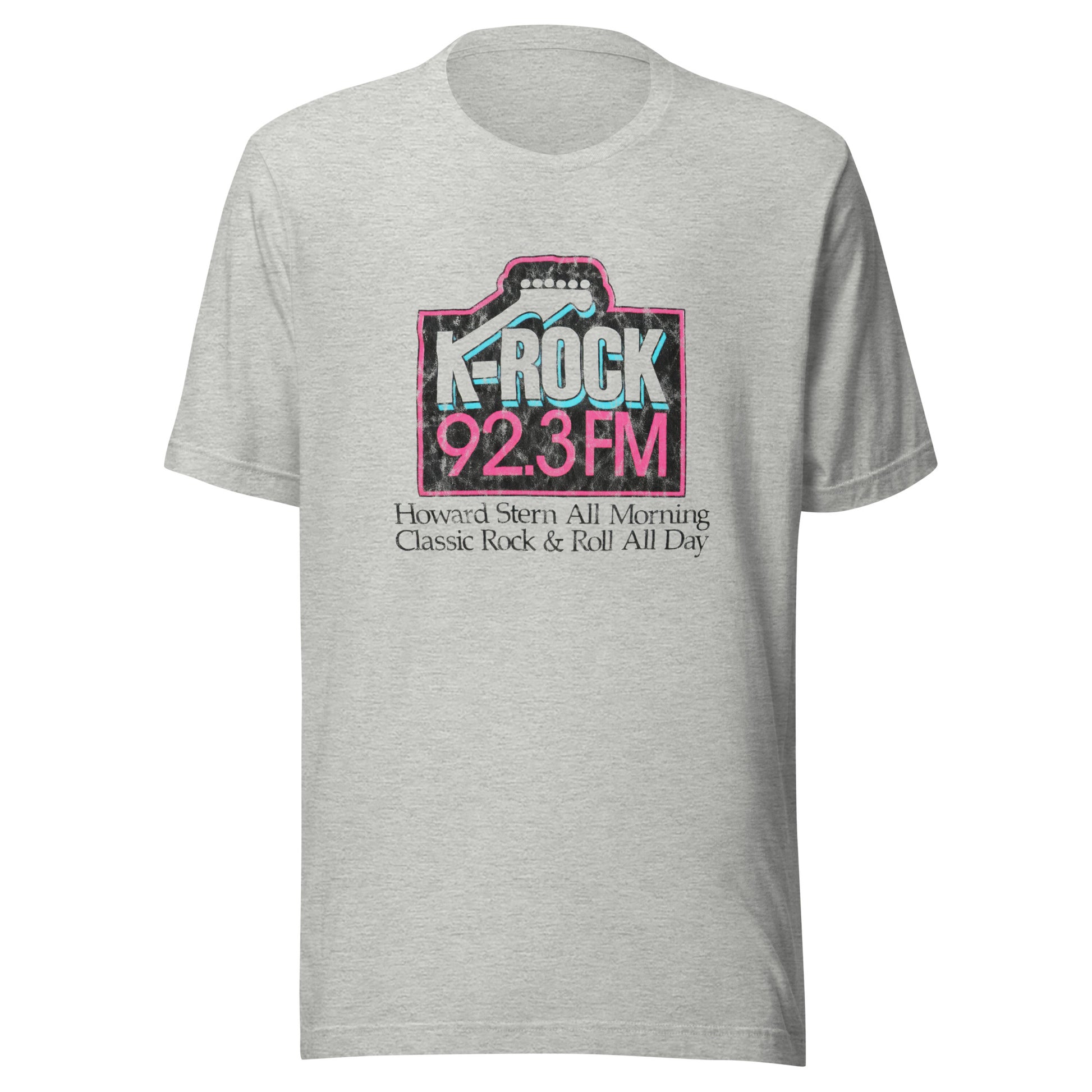 Howard All Morning - HOWARD STERN / KROCK - Unisex t-shirt Athletic Heather