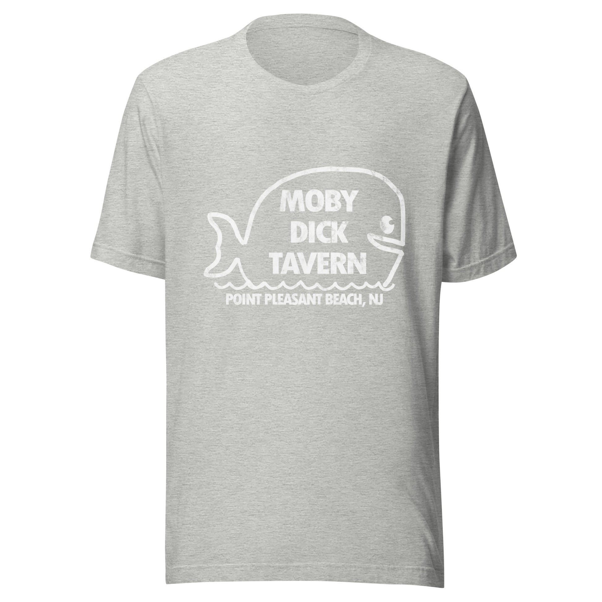 MOBY DICK TAVERN - POINT PLEASANT BEACH - Unisex t-shirt Athletic Heather
