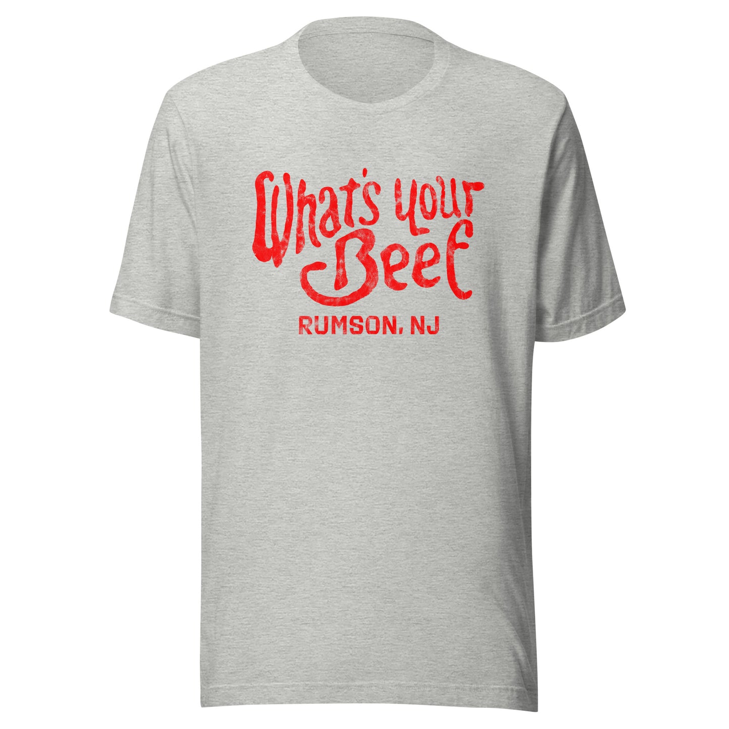 What's Your Beef - RUMSON - Unisex t-shirt Athletic Heather