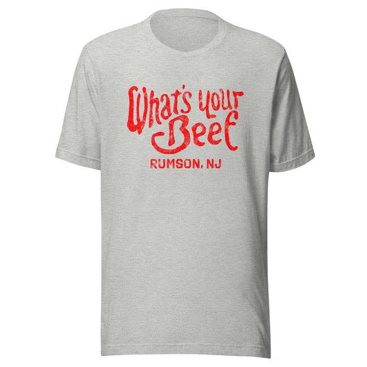 What's Your Beef - RUMSON - Unisex t-shirt Athletic Heather