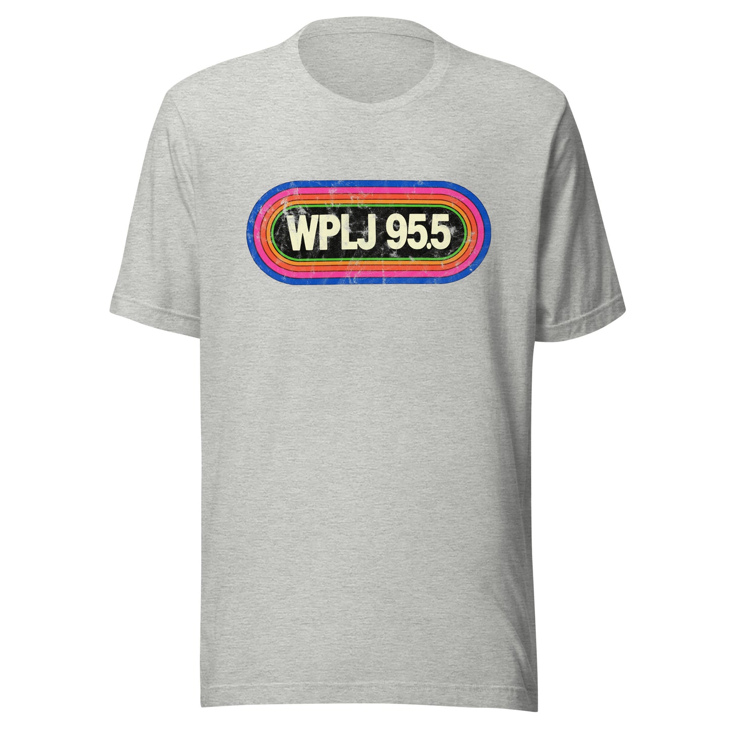WPLJ 95.5 - NEW JERSEY / NEW YORK / CONNECTICUT - Unisex t-shirt Athletic Heather