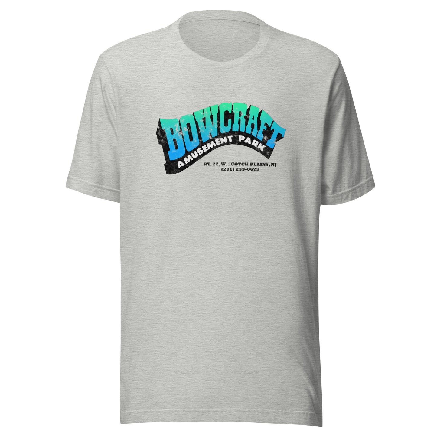 Bowcraft Amusement Park - SCOTCH PLAINS - Unisex t-shirt Athletic Heather