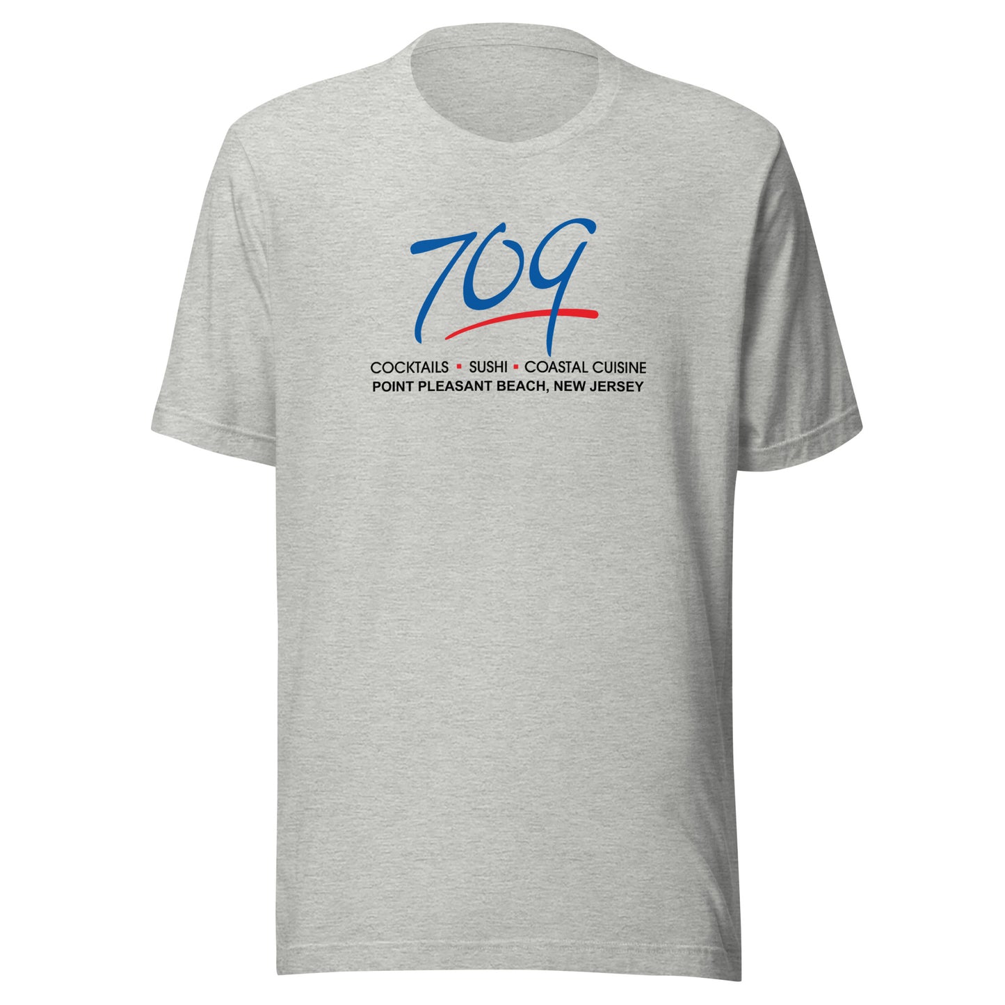 709 - POINT PLEASANT BEACH - Unisex t-shirt Athletic Heather
