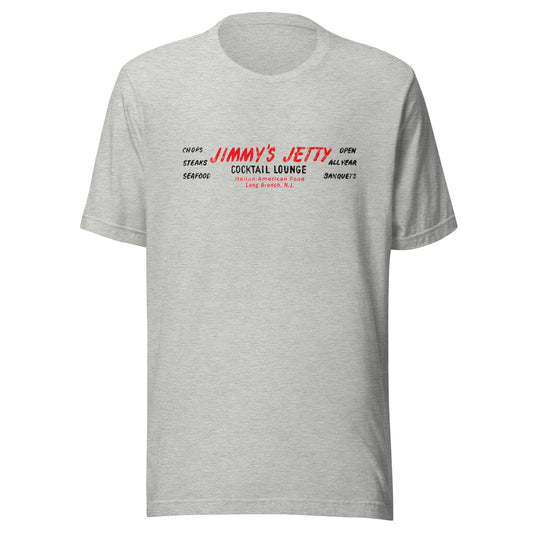 Jimmy's Jetty - LONG BRANCH - Unisex t-shirt Athletic Heather