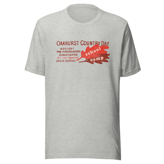 Oakhurst Country Day School / Camp - OCEAN - Unisex t-shirt Athletic Heather