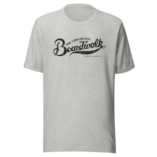John Scher Presents "On The Boardwalk" - ASBURY PARK - Unisex t-shirt Athletic Heather