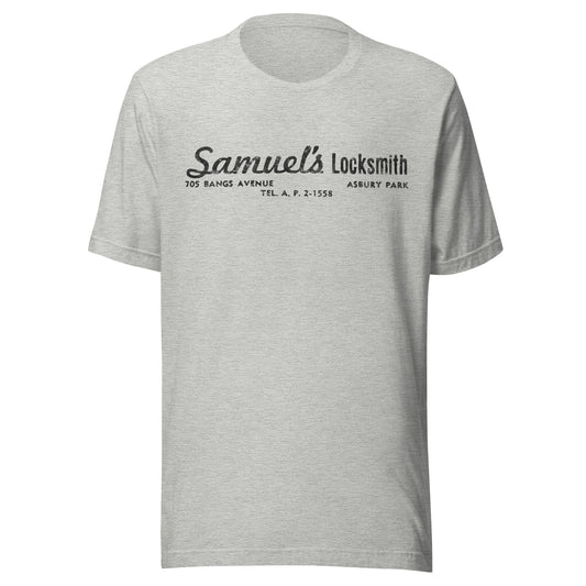Samuel's Locksmith - ASBURY PARK - Unisex t-shirt Athletic Heather