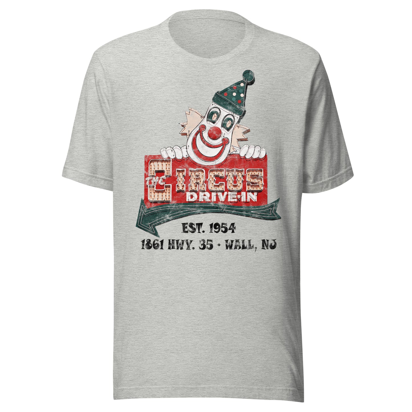 The Circus Drive-In - WALL - Short sleeve t-shirt Athletic Heather