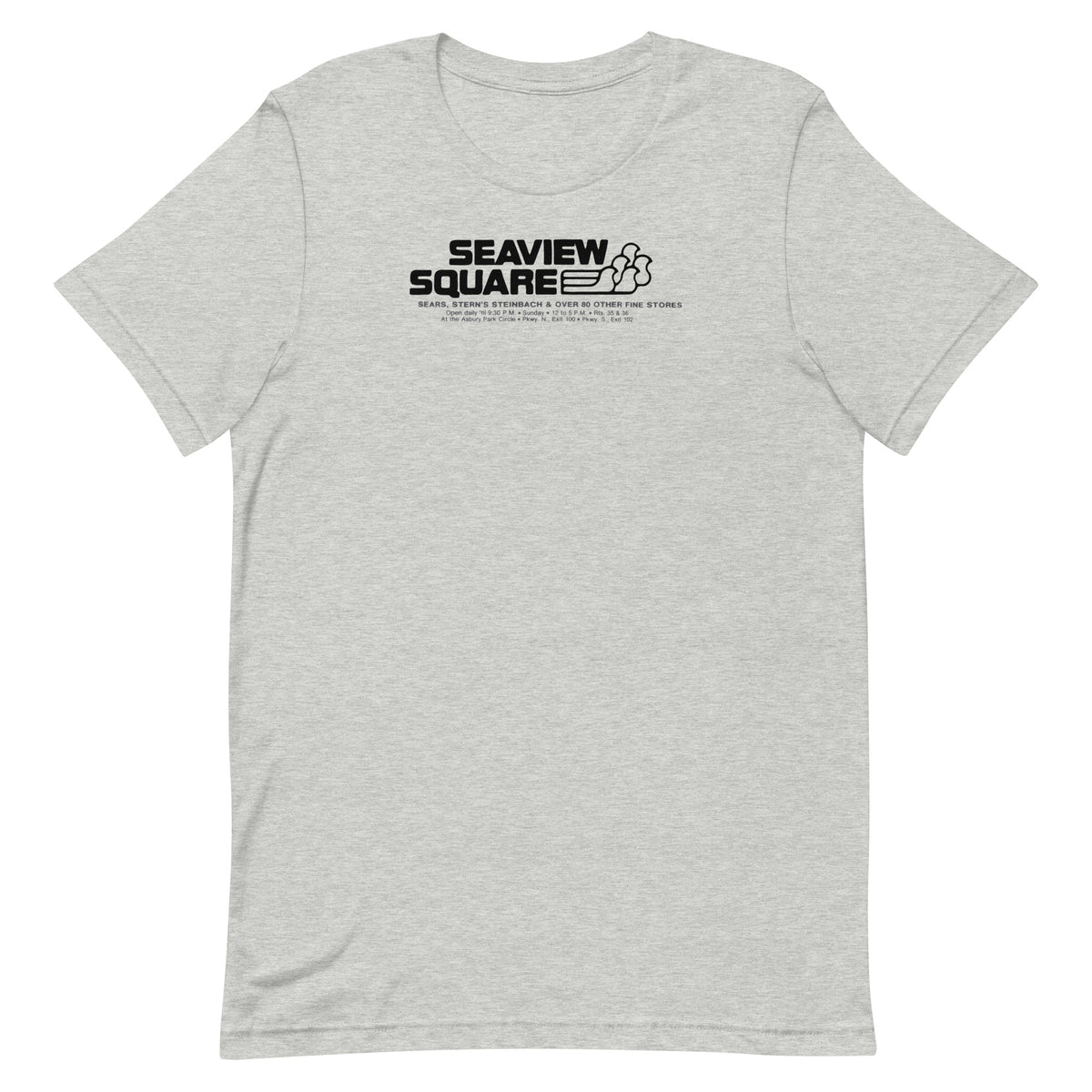 Seaview Square Mall - OCEAN / NEPTUNE - Unisex t-shirt Athletic Heather
