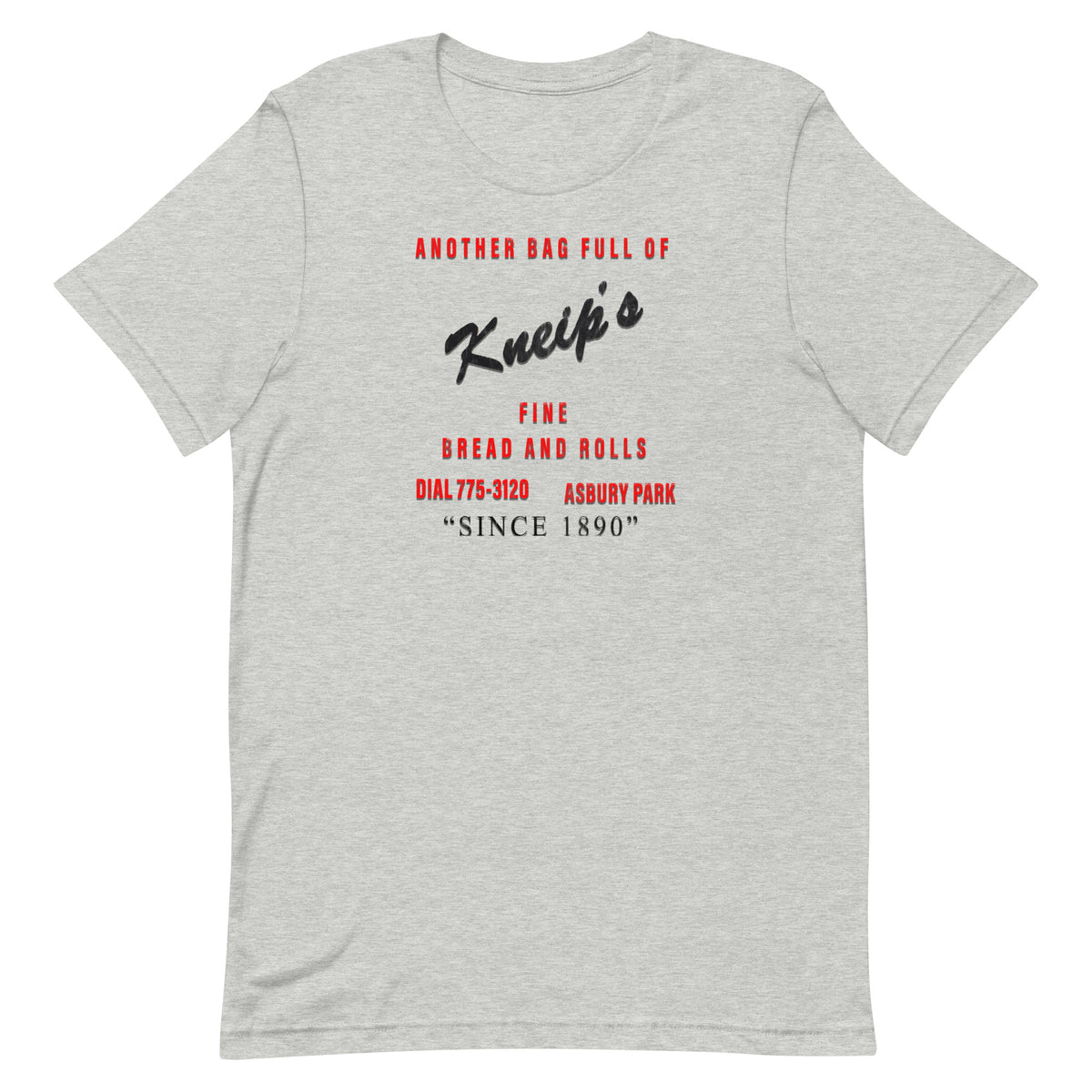 Kneip's Rolls - ASBURY PARK - Unisex t-shirt Athletic Heather