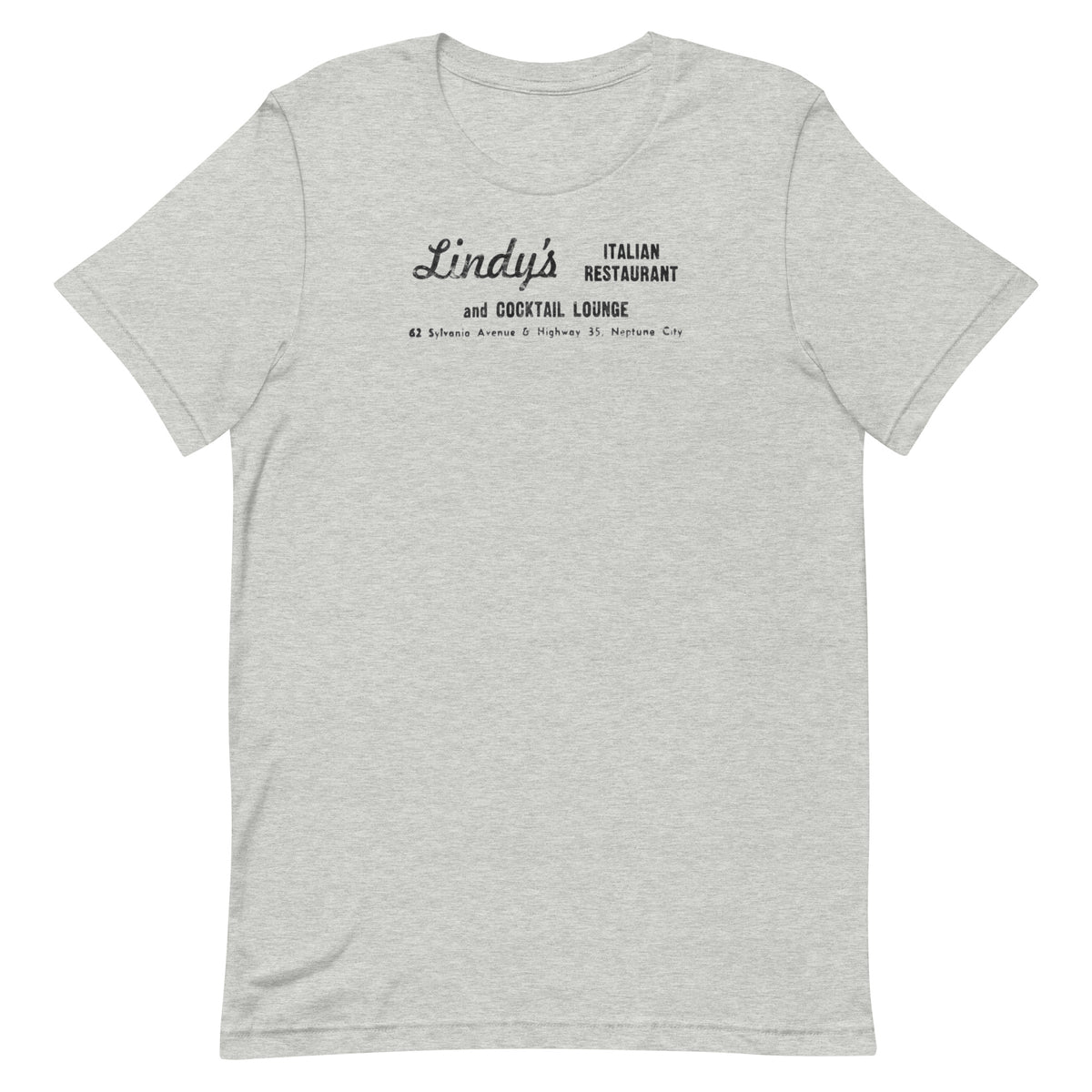 Lindy's Italian Restaurant - NEPTUNE CITY - Unisex t-shirt Athletic Heather